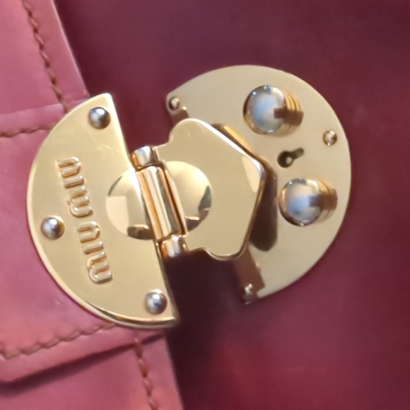 Authentic Miu Miu Satchel Style Crossbody - Picture 2 of 15